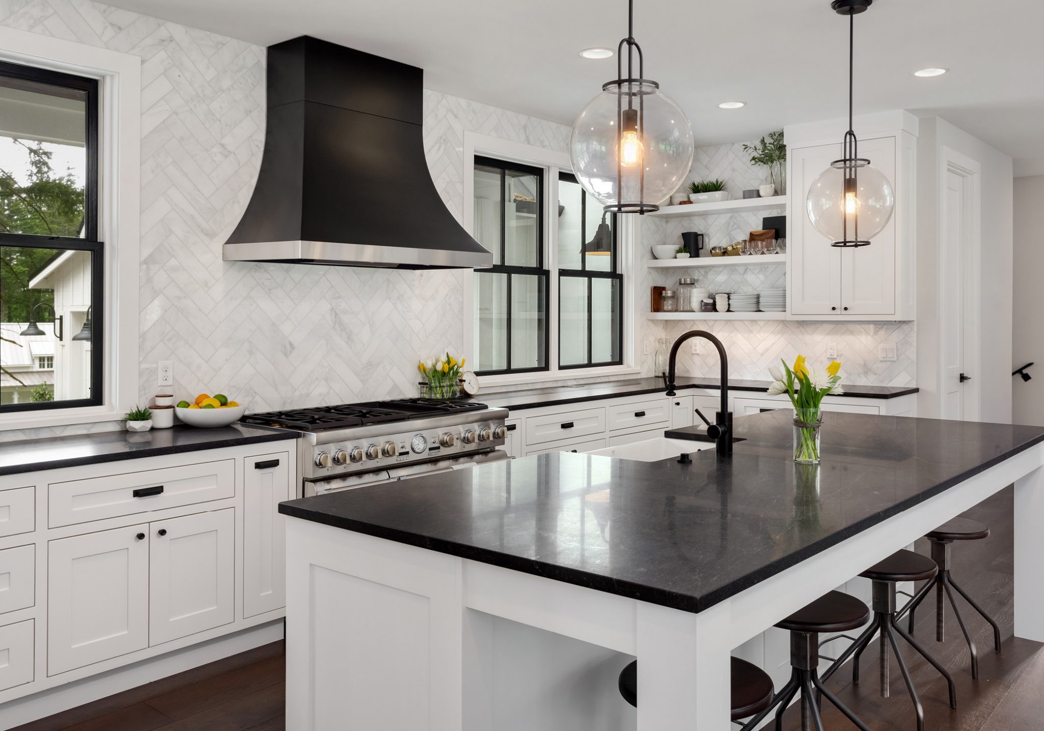 View of Hygienic Countertop Choices for Kitchen Remodels - Better Homes and ...